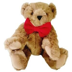 🧸 🧸 Vermont Teddy Bear 16” Jointed Brown Bear - Lifetime Guarantee! USA